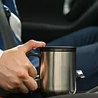 Термокухоль на 450 мл електричний з підігрівом від прикурювача автомобіля 2240 12 В, фото 4