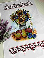 Схема для вишивання бісером Спасівський рушник 30х50 см. Габардин