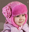 Шапка для дівчинки, арт.80. 3-001010(50-52,52-54), фото 2