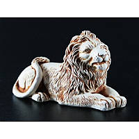 Статуетка Лев із гіпсу