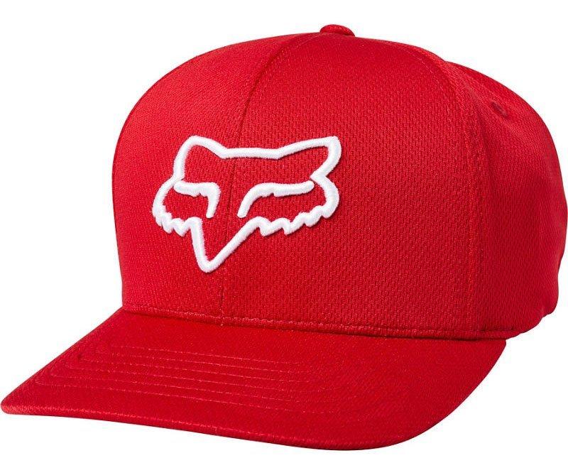 Кепка FOX LITHOTYPE FLEXFIT HAT [Chili], S/M