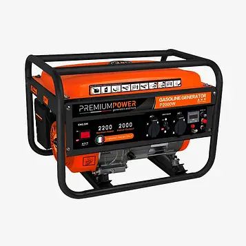 Генератор бензиновий Premium Power P2000W