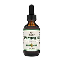 Корінь ашваганди проти стресу Double Wood - Ashwagandha Drops 1200 mg, 60 мл (2 Fl Oz)
