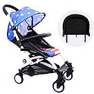 Бампер-підніжка 2 в 1 для коляски Yoya 175 A+ - подовження сидіння на 32 см 100250, фото 4