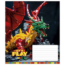 Зошит 12 арк. клітинка "Школярик" / Let's play, фото 4