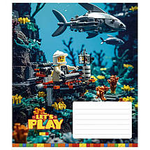 Зошит 12 арк. клітинка "Школярик" / Let's play, фото 3