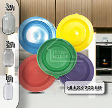 Кришка пластмасова для банок