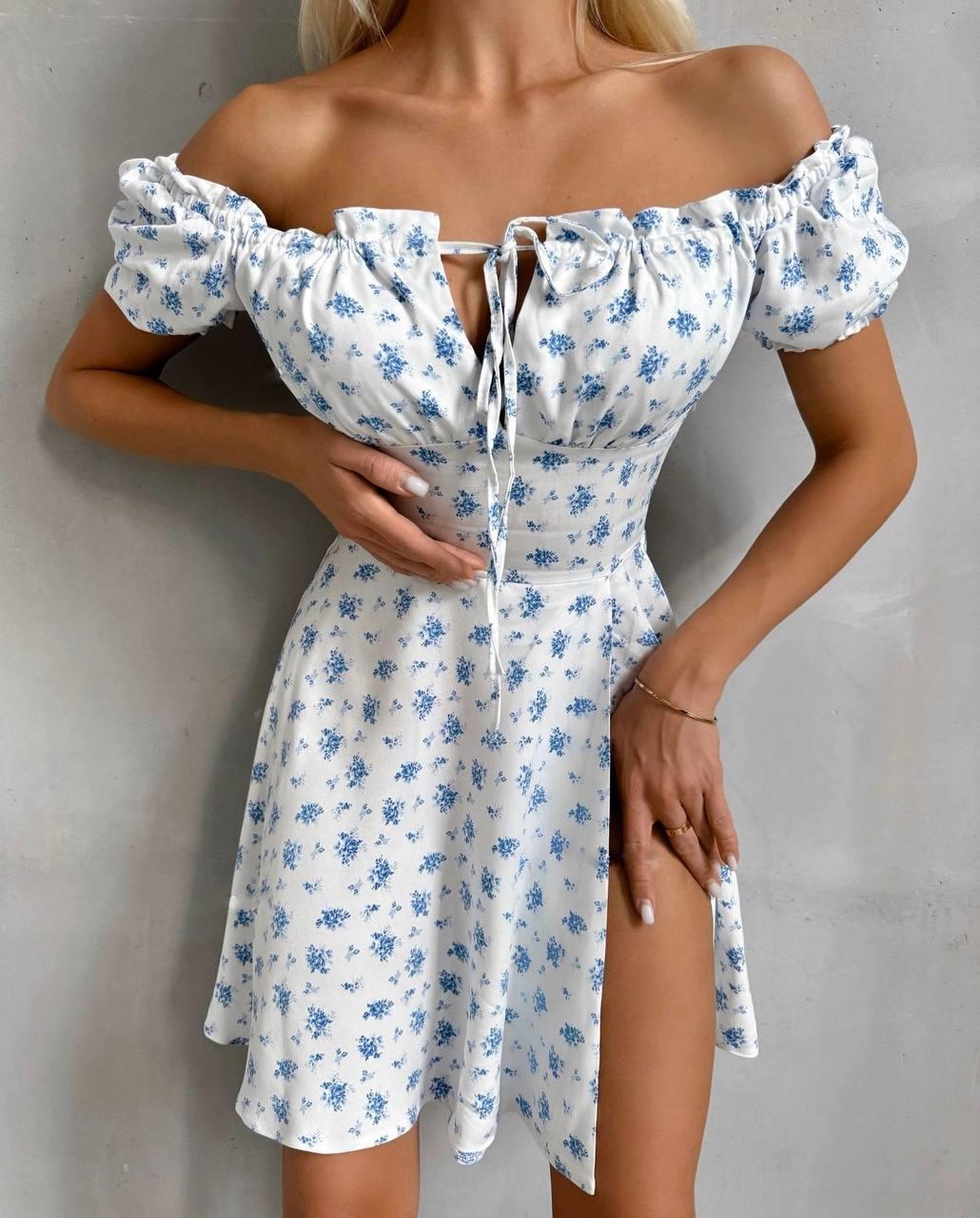 Літня сукня у квітку, фото 1