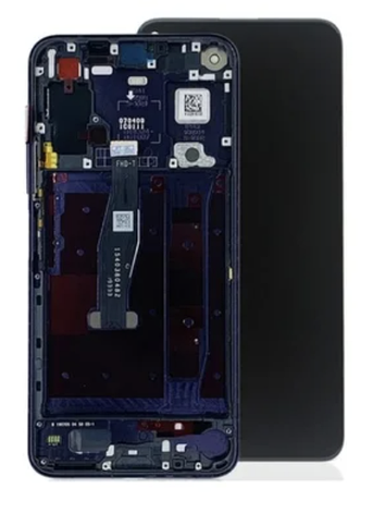 Дисплей (екран) для Honor 20 Pro, чорний, оригінал PRC з передньою панеллю синього кольору, Phantom Blue, фото 1