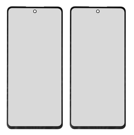 Скло корпусу для Samsung A725 Galaxy A72/A726, чорне, з OCA-плівкою, оригінал PRC з олеофобним покриттям, фото 1