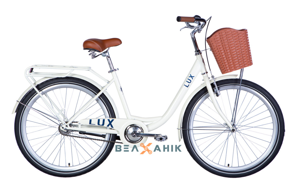 Велосипед 26" Dorozhnik LUX (рама 17") слонова кістка
