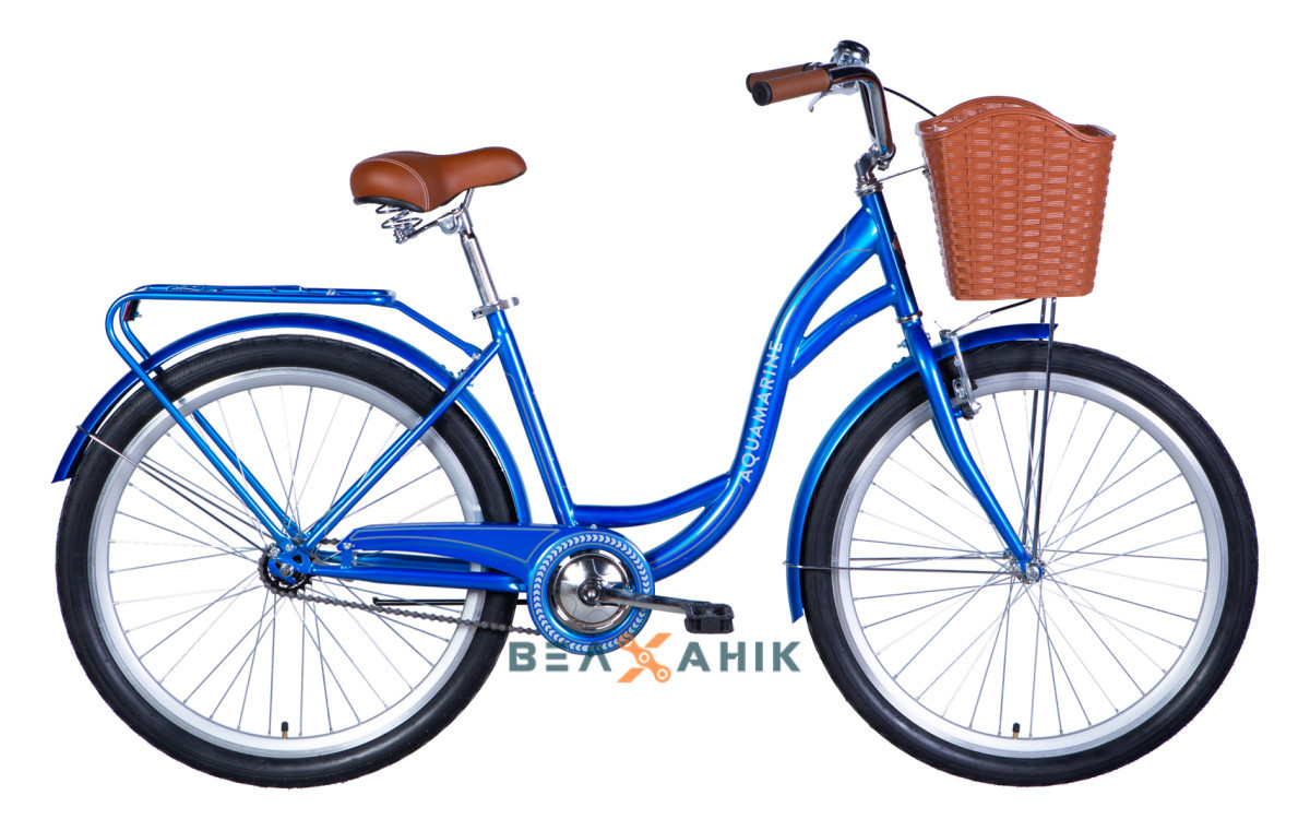 Велосипед 26" Dorozhnik AQUAMARINE (рама 17") синій