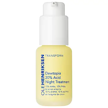 Відновлююча нічна сироватка Ole Henriksen Dewtopia 20% PHA/AHA Retexturizing Night Serum 30 мл