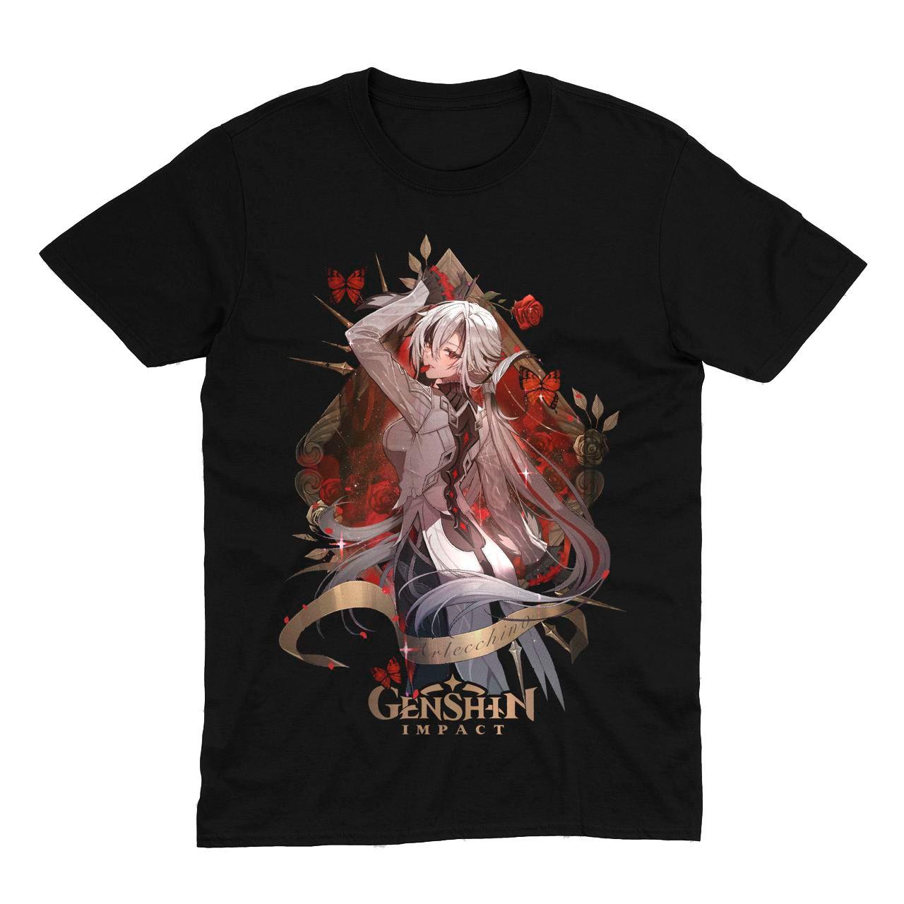 Футболка Арлекіно - Геншин Імпакт | Arlecchino - Genshin Impact, фото 1