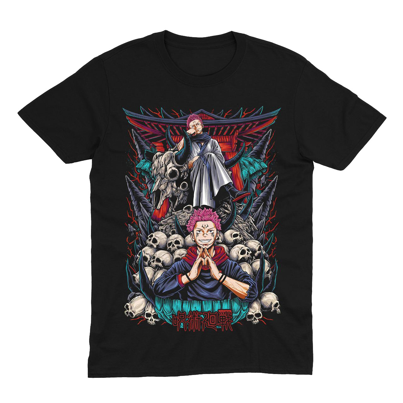 Футболка Ітадорі Юдзі - Магічна битва | Yuuji Itadori - Jujutsu Kaisen Ver. 2