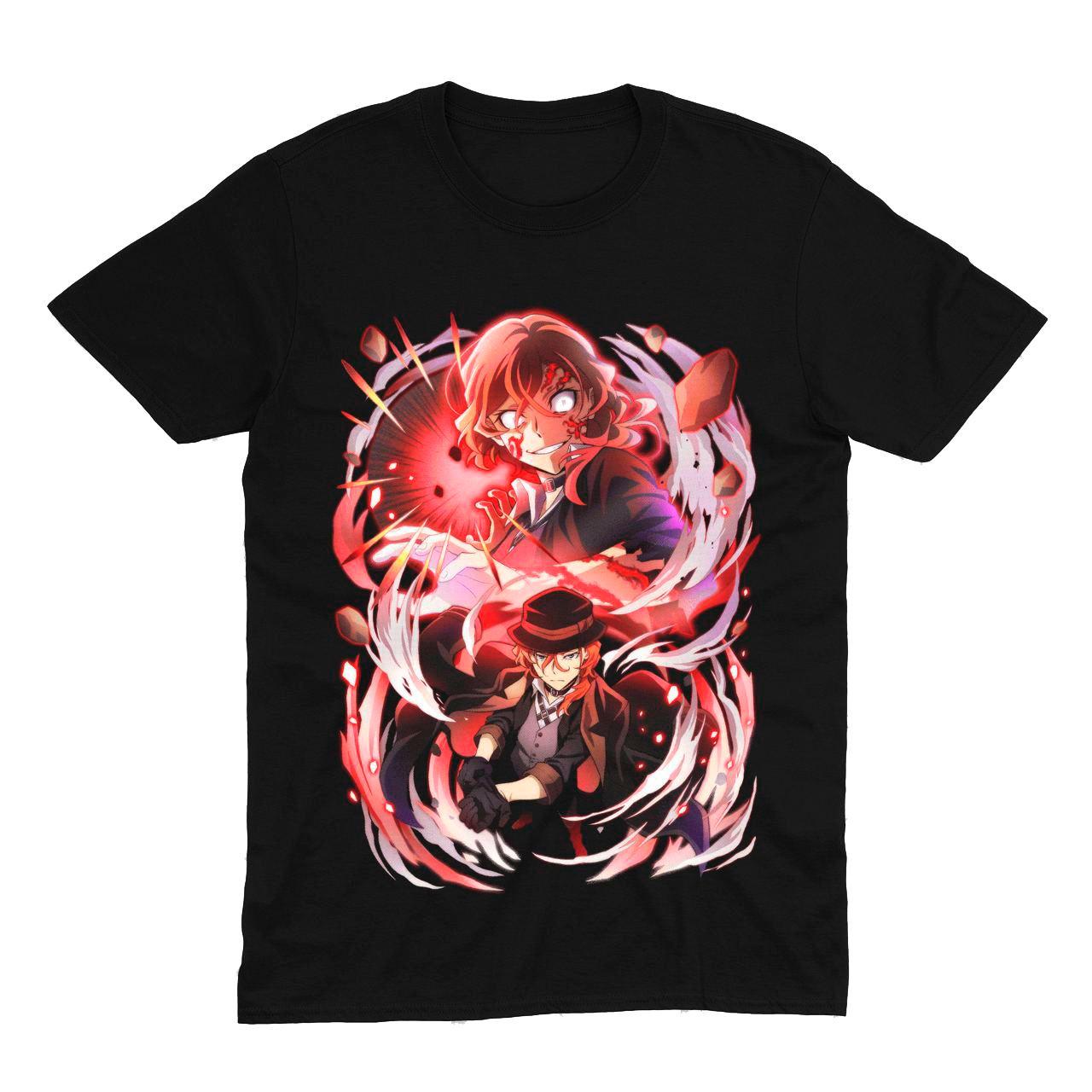 Футболка Чуя Накахара - Великий із бродячих псів | Chuuya Nakahara - Bungou Stray Dogs