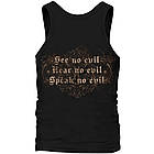 Майка See No Evil, Hear No Evil, Speak No Evil, Розмір M, фото 2