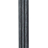 Рейка декоративна PS 2900х120х12мм Темний графіт SW-00002128, фото 5