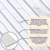 Рейка декоративна PS 2900х120х12мм Білий мармур SW-00002134, фото 2