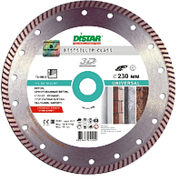 Диск алмазний відрізний. 230 DiStar TURBO UNIVERSAL