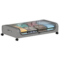 Контейнер для зберігання під ліжком Festiwell із коліщатками. Підкроватний органайзер із пластику (Festiwell)