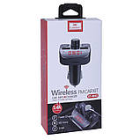 Fm Modulator MP3 | Car Charger | 2.4A | 1U — Earldom ET-M43, фото 2