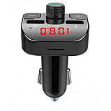 Fm Modulator MP3 | Car Charger | 2.4A | 1U — Earldom ET-M43, фото 3