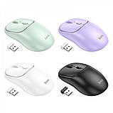 Бездротова міша Hoco GM25 Royal dual-mode — romantic purple, фото 6