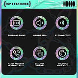 Bluetooth Speaker —  sound colorful luminous — X1, фото 7