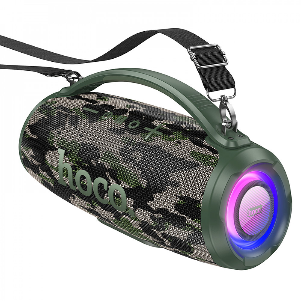 Bluetooth Speaker — Hoco HA4 — Camouflage Green, фото 1