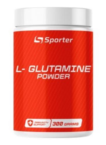 Глютамін SPORTER L-Glutamine powder 300 грам