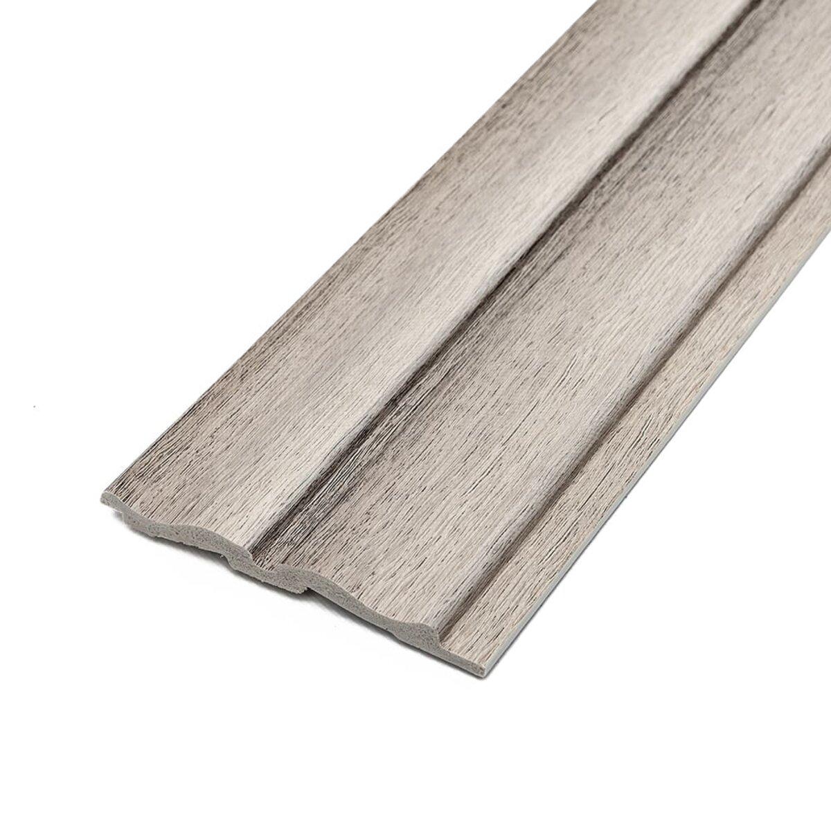 Рейка декоративна PS 2900х120х12мм Сріблястий дуб SW-00002143-, фото 1