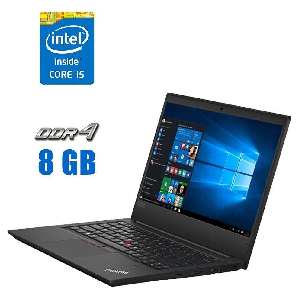 Ультрабук Lenovo ThinkPad T490/ 14" (1920x1080)/ Core i5-8365U/ 8 GB RAM/ 256 GB SSD/ UHD 630