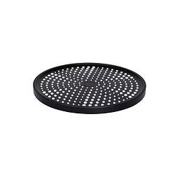 Лійка для верхнього тропічного душу кругла D 250 мм Qtap Hlavova QTHLA107BLM45949 Black Matt Чорний матовий
