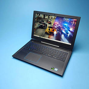 Б/в Ігровий ноутбук Dell G7 7588 15.6" 1920x1080| Core i7-8750H| 8 GB RAM| 480 GB SSD| GeForce GTX 1060 6GB, фото 1