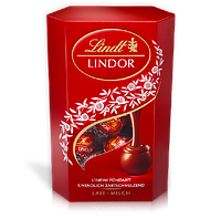 Шоколадные конфеты Lindt Lindor Cornet Milk (молочный шоколад линд), 200 гр.