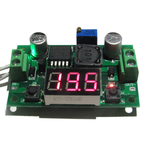 LM2596V Понижувальний перетворювач із вольтметром LM2596 3 A 4В-40в 15 Вт