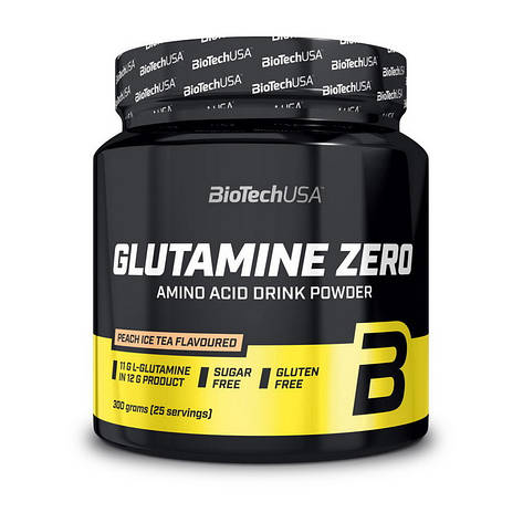 Glutamine Zero (300 g, peach ice tea), фото 1