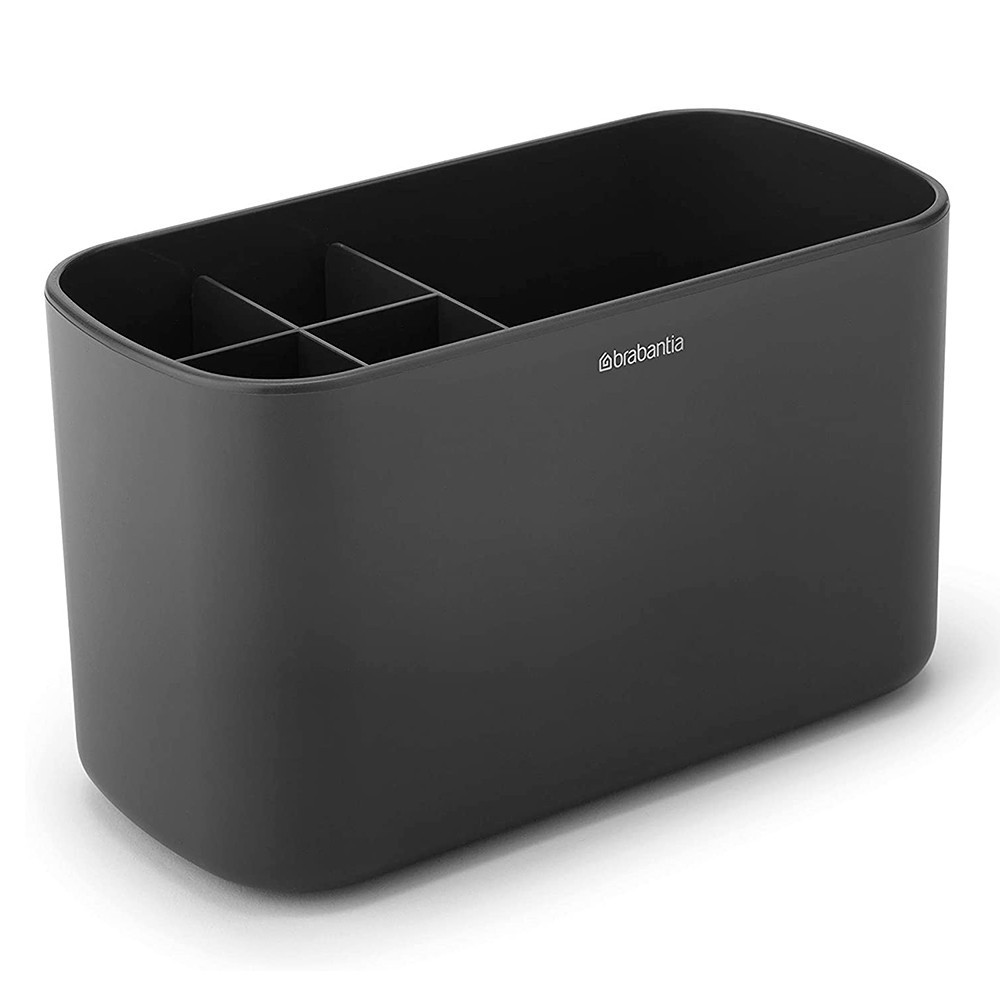 Органайзер для ванної кімнати Brabantia ReNew 9,8х19,7х11 см чорний