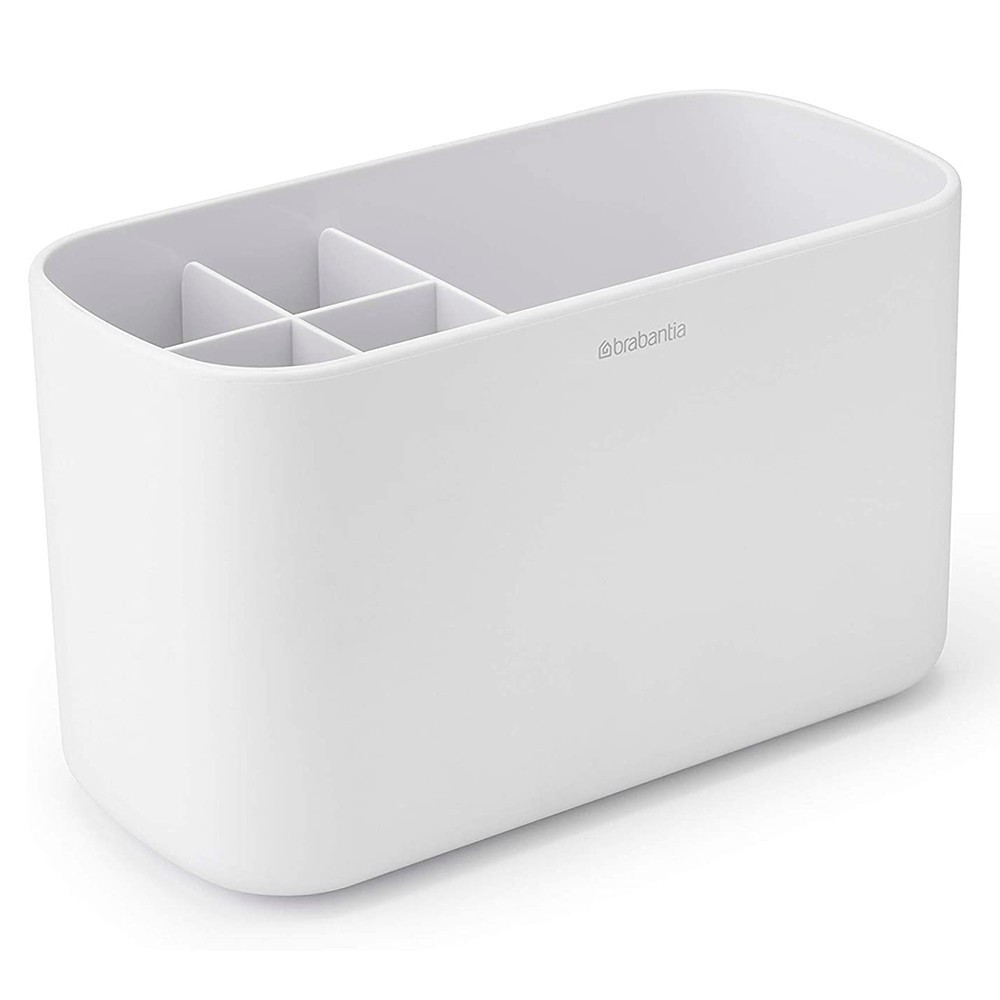 Органайзер для ванної кімнати Brabantia ReNew 9,8х19,7х11 см білий