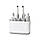 Органайзер для зубних щіток Joseph Joseph EasyStore Large Light Grey 8,6х17,1х12,8 см, фото 2