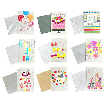 Лист з конвертом 10*15 см English Mini-A 1611