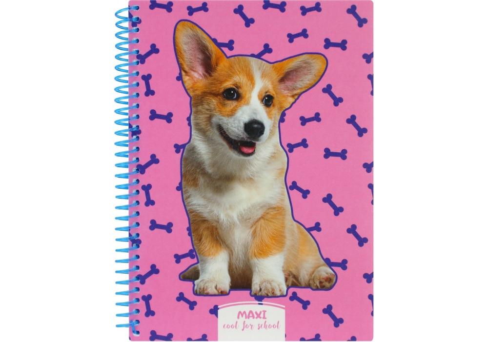 Блокнот на спіралі А5 80 л. Maxi MX21950-03, фото 1