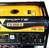 Генератор бензиновий ФОРТЕ FG9000Е (7 кВт/7.5 кВт) електростартер 7000/7500вт, фото 6