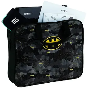 Шкільна текстильна сумка Kite DC Comics Batman (1 відділення, A4) DC24-589
