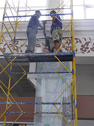 Герметизация деформационных швов. "Центральный рынок" г.Харьков 2