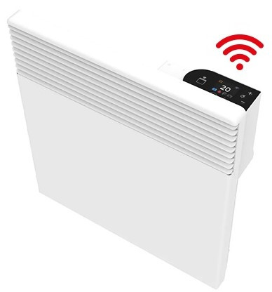 Електрообігрівач конвектор Intuis (Airelec) Tactic WiFi 1000W (42х44 см) з цифровим термостатом WiFі