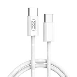 Кабель XO USB Type-C-Type-C NB-Q259 для iPhone15 60W data cable White