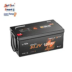 Акумулятор LiFePO4 48-100 LiTim LiFePO4 51,2V100Ah, BMS 100A - для автономного инвертора, для дома, квартиры