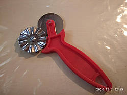 Ніж для піци та коржів подвійний роликовий ITPIZZA D50 мм Profi. 2 ножі. Тісторізка. Ніж для тіста.